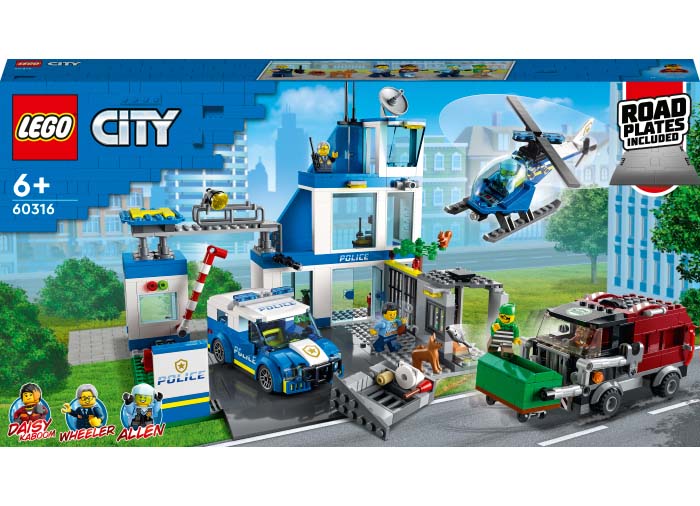 LEGO City 60316 — Sectia de politie – imagine 2