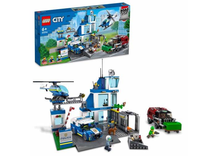 LEGO City 60316 — Sectia de politie – imagine 1