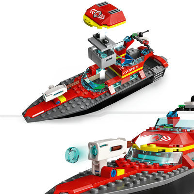 LEGO City 60373 — Barca de salvare a pompierilor – imagine 9