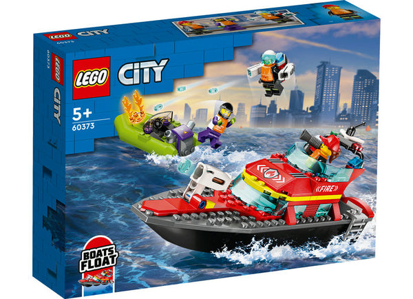LEGO City 60373 — Barca de salvare a pompierilor – imagine 2