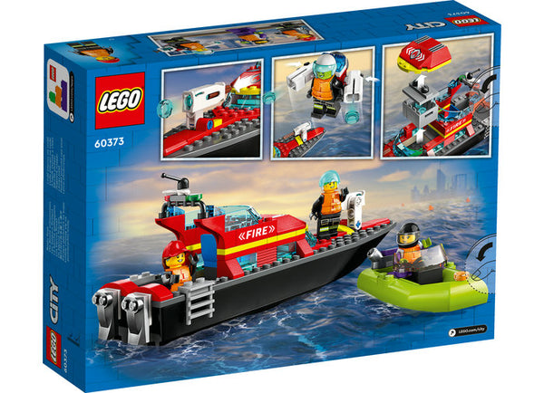 LEGO City 60373 — Barca de salvare a pompierilor – imagine 3