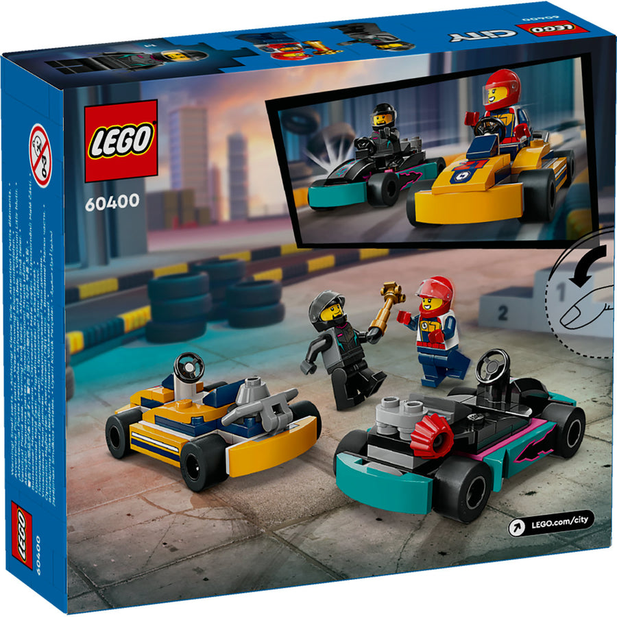 LEGO City 60400 — Carturi și piloti de curse – imagine 3