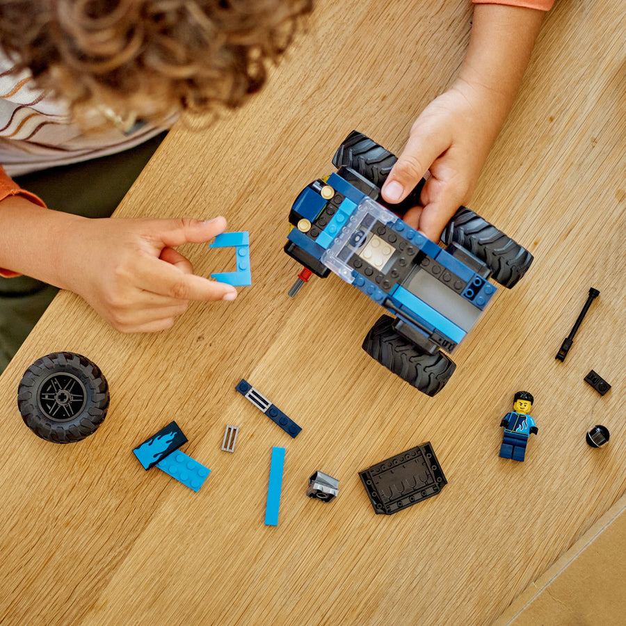 LEGO City 60402 — Monster truck albastru – imagine 4