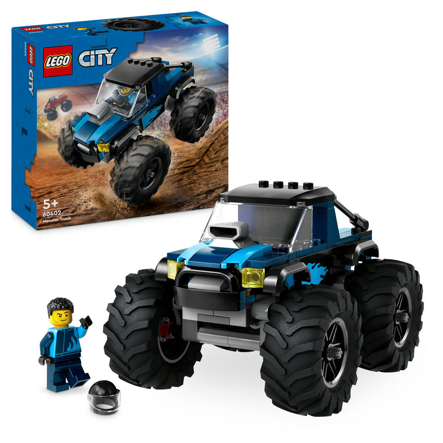 LEGO City 60402 — Monster truck albastru – imagine 1