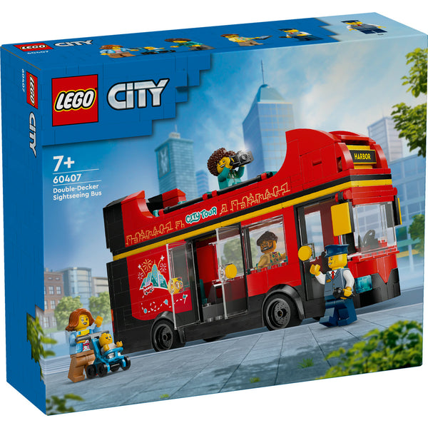 LEGO City 60407 — Autobuz turistic rosu cu etaj – imagine 2