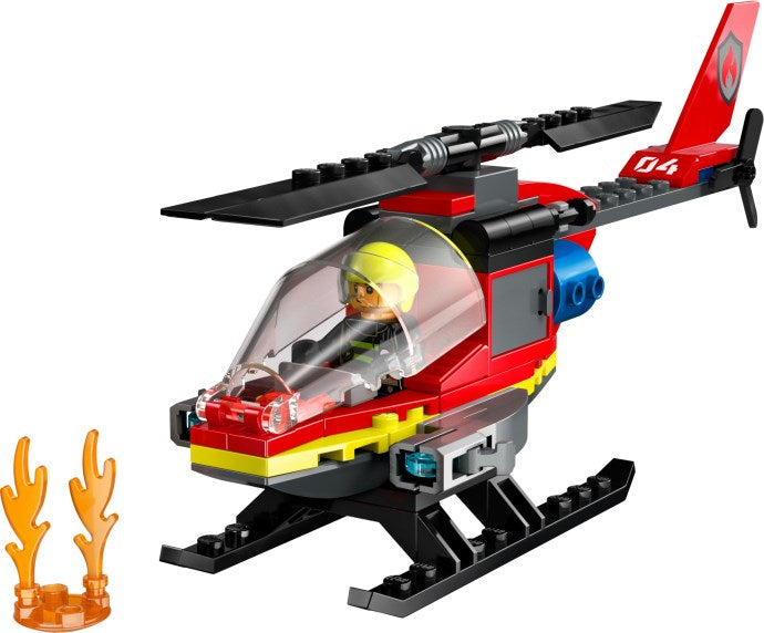 LEGO City 60411 — Elicopter de pompieri