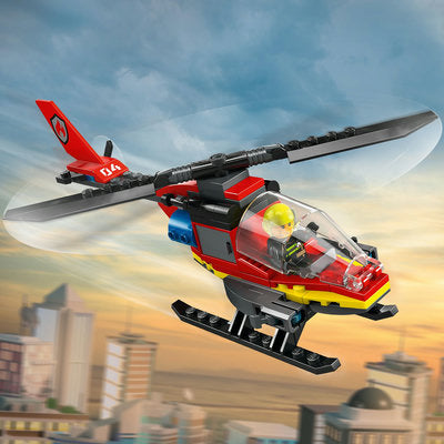 LEGO City 60411 — Elicopter de pompieri – imagine 9