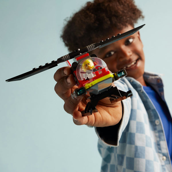 LEGO City 60411 — Elicopter de pompieri – imagine 5