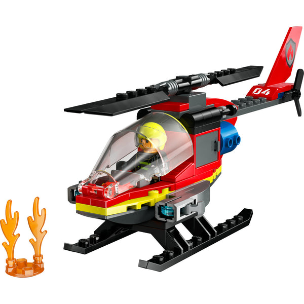 LEGO City 60411 — Elicopter de pompieri – imagine 7