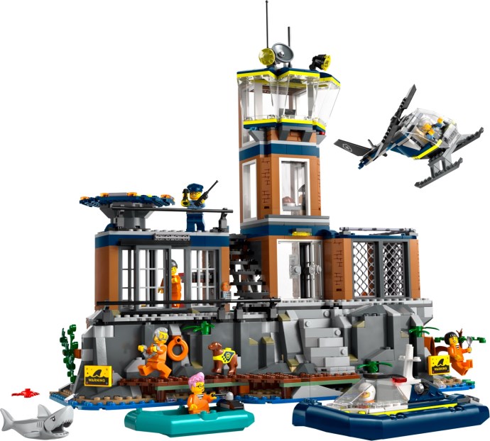 LEGO City 60419 — Insula-inchisoare
