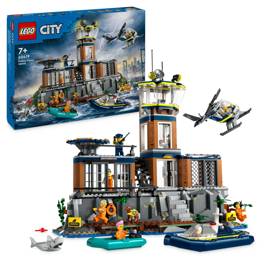 LEGO City 60419 — Insula-inchisoare – imagine 1