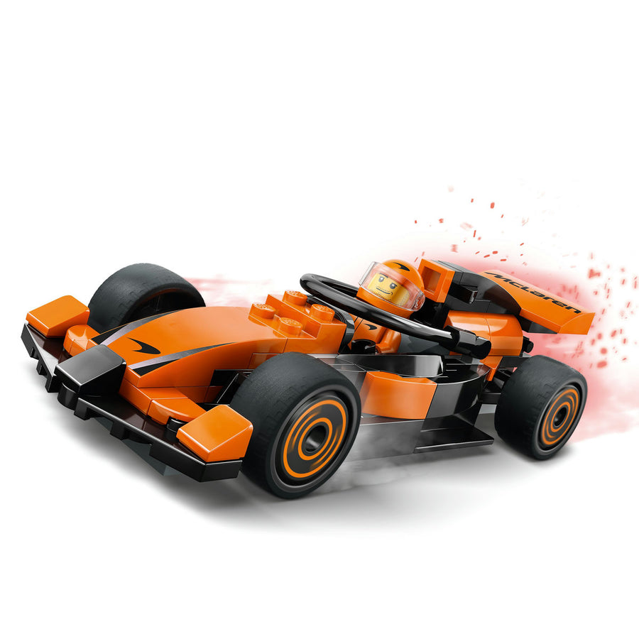 LEGO City 60442 — Pilot F1 cu masina de curse McLaren – imagine 4