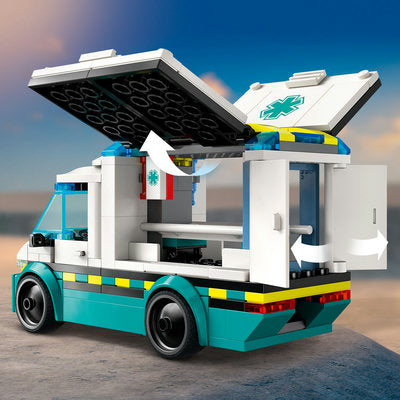 LEGO City 60451 — Ambulanta de urgente – imagine 9