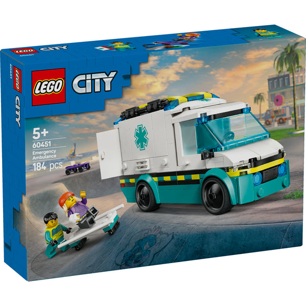 LEGO City 60451 — Ambulanta de urgente – imagine 2