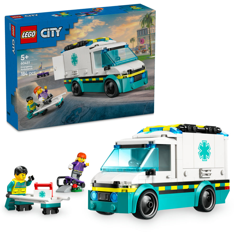 LEGO City 60451 — Ambulanta de urgente – imagine 1