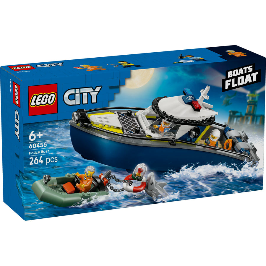LEGO City 60456 — Urmărire cu barca de poliție – imagine 2