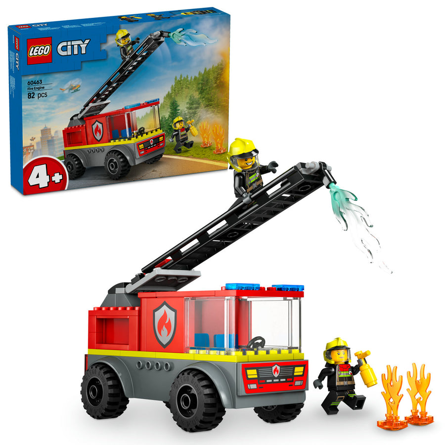 LEGO City 60463 — Camion de pompieri cu scara – imagine 1