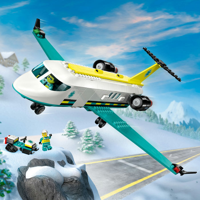 LEGO City 60465 — Avion-ambulanță pentru urgențe – imagine 8