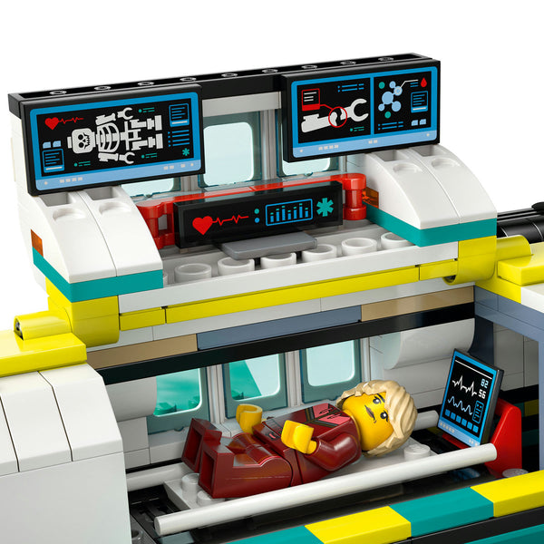 LEGO City 60465 — Avion-ambulanță pentru urgențe – imagine 5