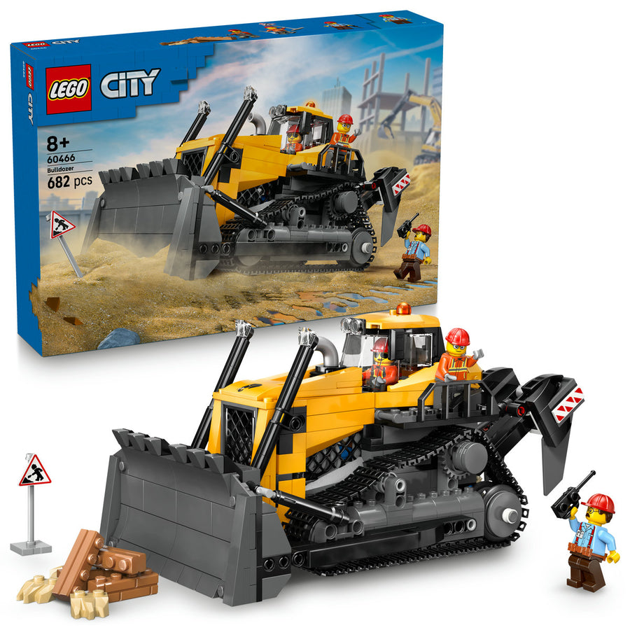 LEGO City 60466 — Buldozer galben – imagine 1