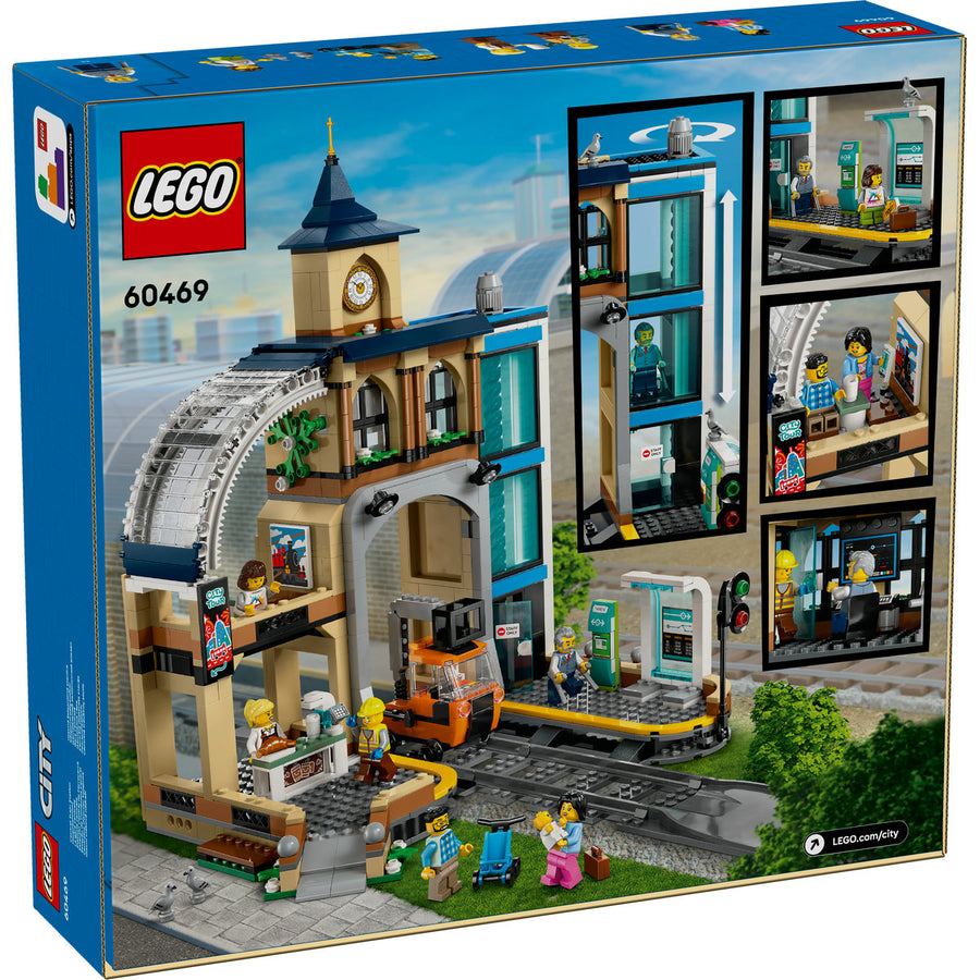 LEGO City 60469 — Gara centrală – imagine 3