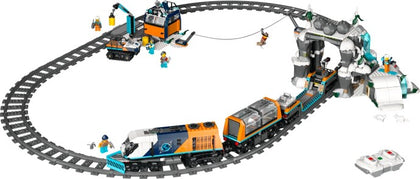 LEGO City 60470 — Trenul expres al exploratorilor spre Polul Arctic