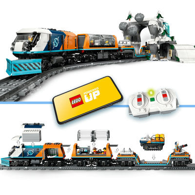LEGO City 60470 — Trenul expres al exploratorilor spre Polul Arctic – imagine 9