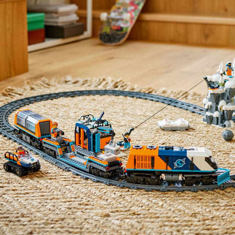 LEGO City 60470 — Trenul expres al exploratorilor spre Polul Arctic – imagine 4