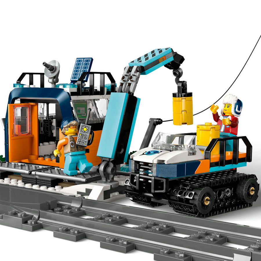 LEGO City 60470 — Trenul expres al exploratorilor spre Polul Arctic – imagine 5