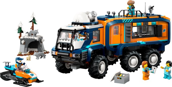 LEGO City 60471 — Camionul laborator științific al exploratorilor arctici