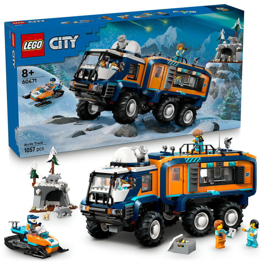 LEGO City 60471 — Camionul laborator științific al exploratorilor arctici – imagine 1