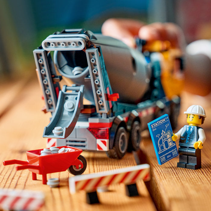LEGO City 60478 — Autobetonieră – imagine 9