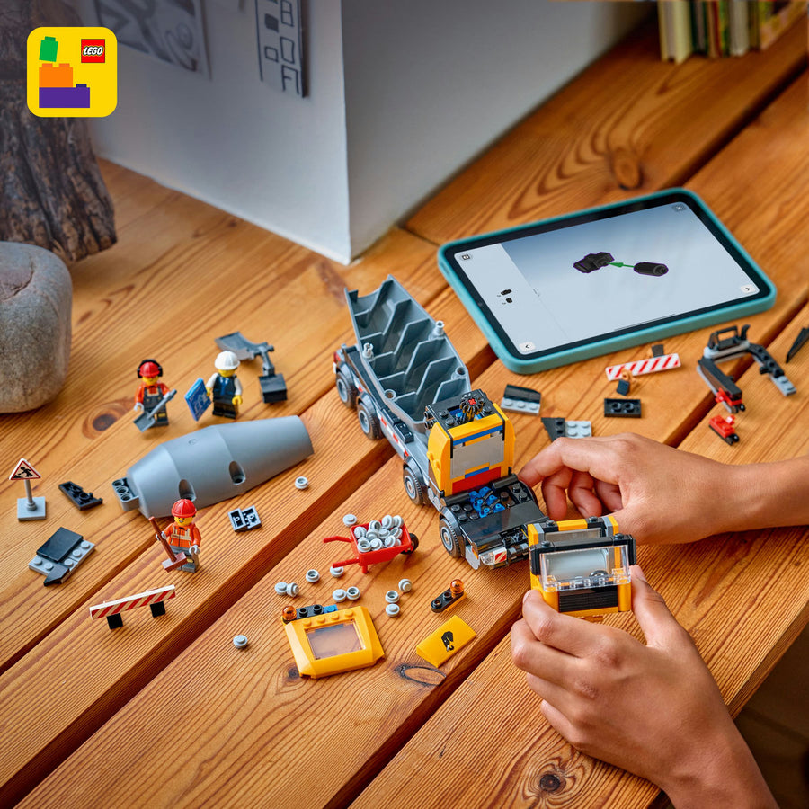 LEGO City 60478 — Autobetonieră – imagine 6