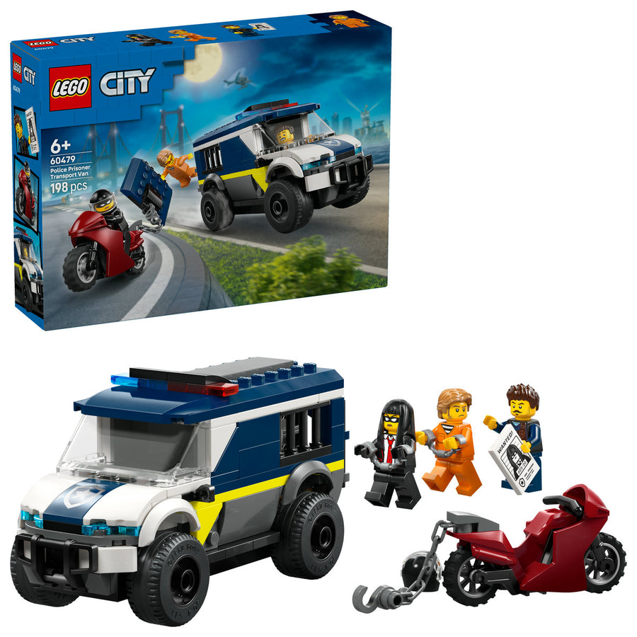 LEGO City 60479 — Duba pentru prizonieri a poliției – imagine 1