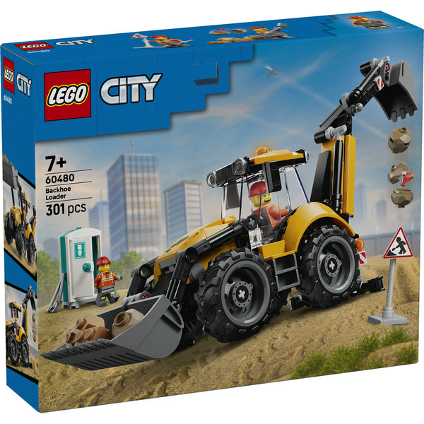 LEGO City 60480 — Buldoexcavator galben – imagine 2