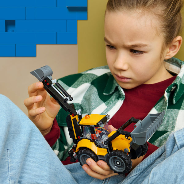 LEGO City 60480 — Buldoexcavator galben – imagine 7