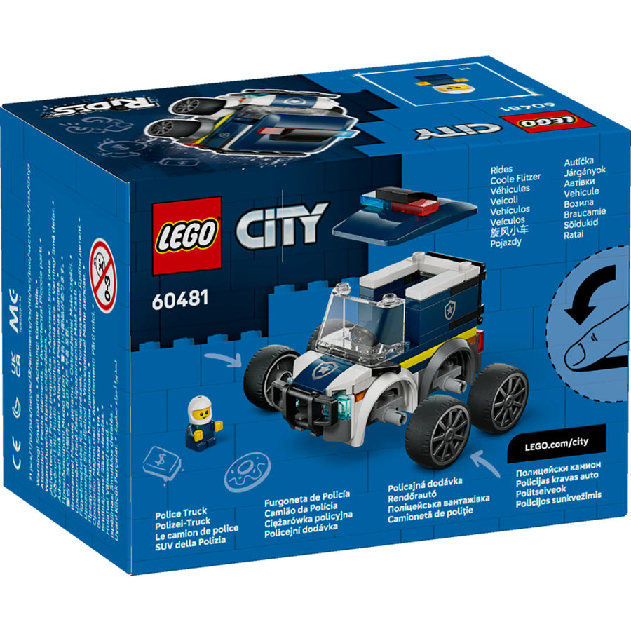 LEGO City 60481 — Vehicule – Camionetă de poliție – imagine 3