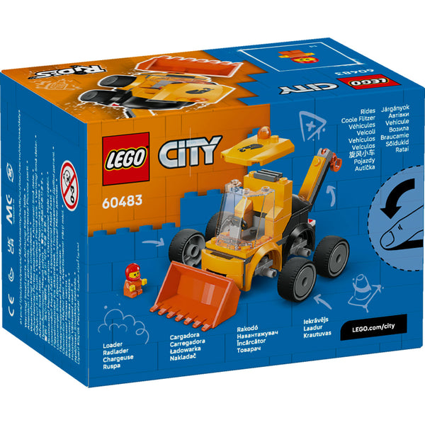 LEGO City 60483 — Vehicule – Încărcător de construcții – imagine 3