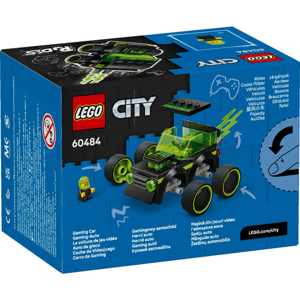 LEGO City 60484 — Vehicule – Mașină de curse din jocuri video – imagine 3