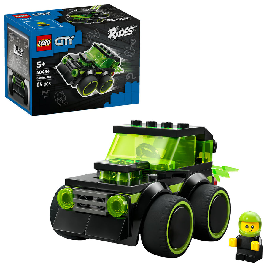 LEGO City 60484 — Vehicule – Mașină de curse din jocuri video – imagine 1