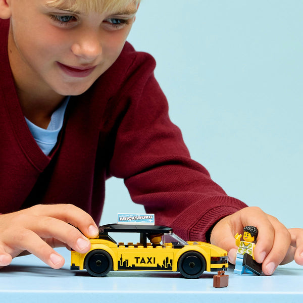 LEGO City 60487 — Taxi galben – imagine 4