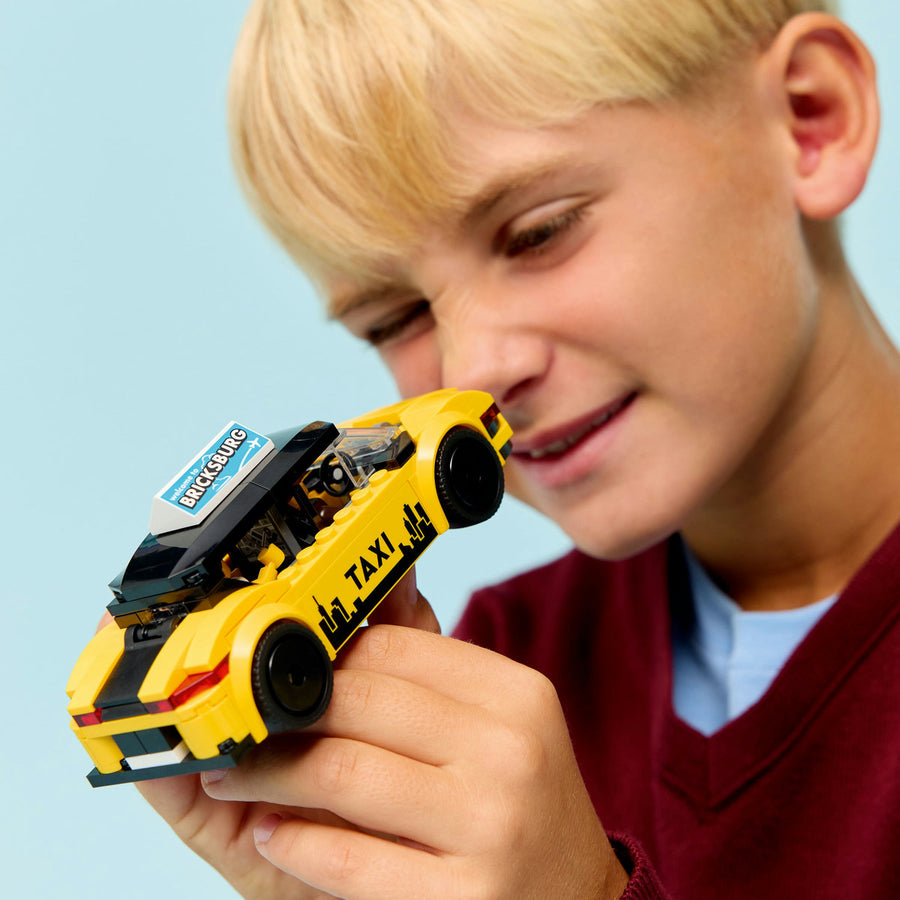 LEGO City 60487 — Taxi galben – imagine 7