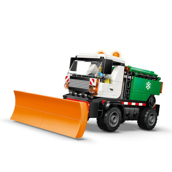 LEGO City 60490 — Vehicul cu plug de zăpadă – imagine 9