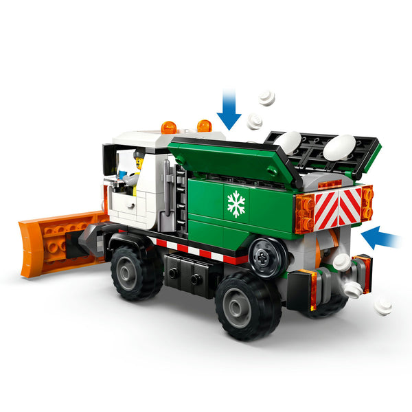 LEGO City 60490 — Vehicul cu plug de zăpadă – imagine 5