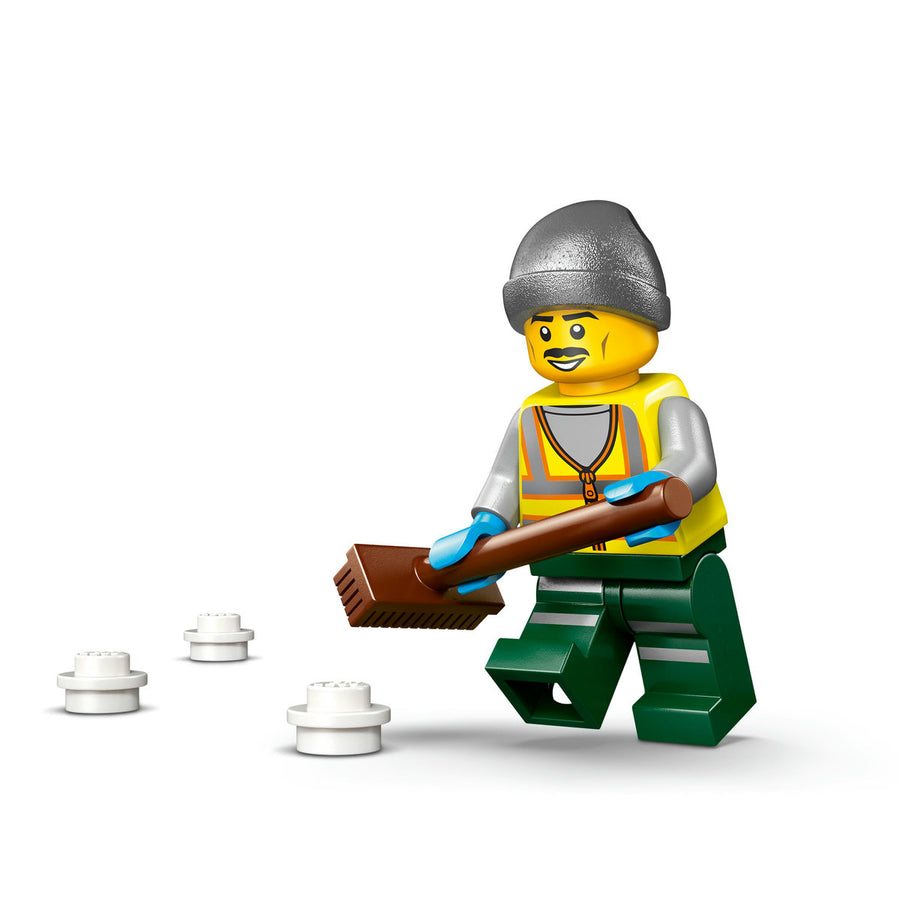 LEGO City 60490 — Vehicul cu plug de zăpadă – imagine 6