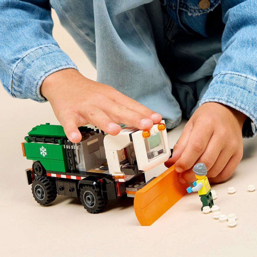 LEGO City 60490 — Vehicul cu plug de zăpadă – imagine 7