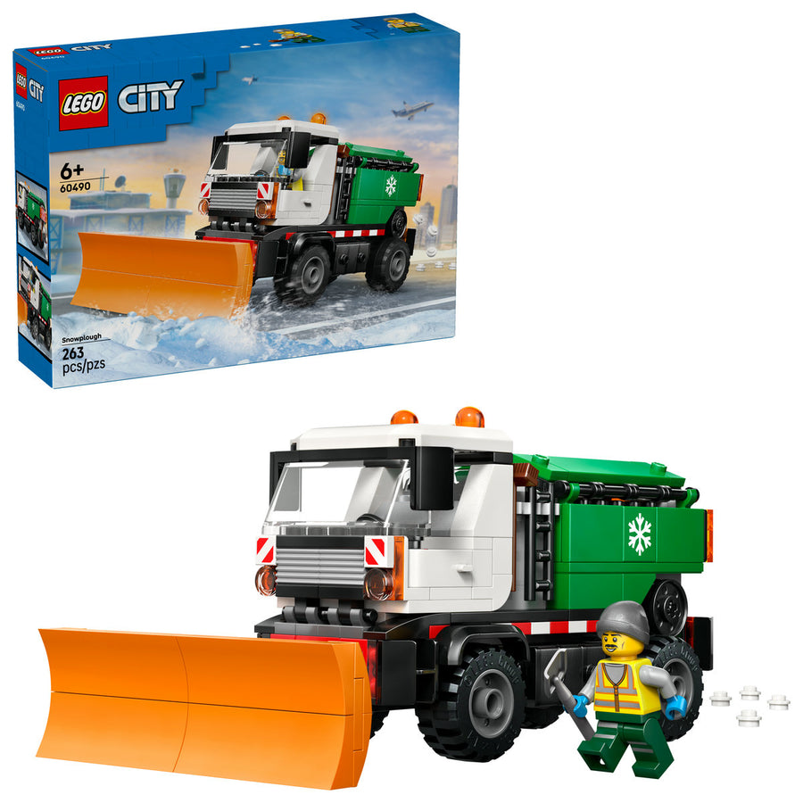 LEGO City 60490 — Vehicul cu plug de zăpadă – imagine 1