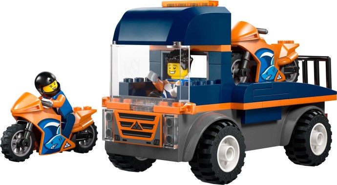 LEGO City 60491 — Transportor de motociclete