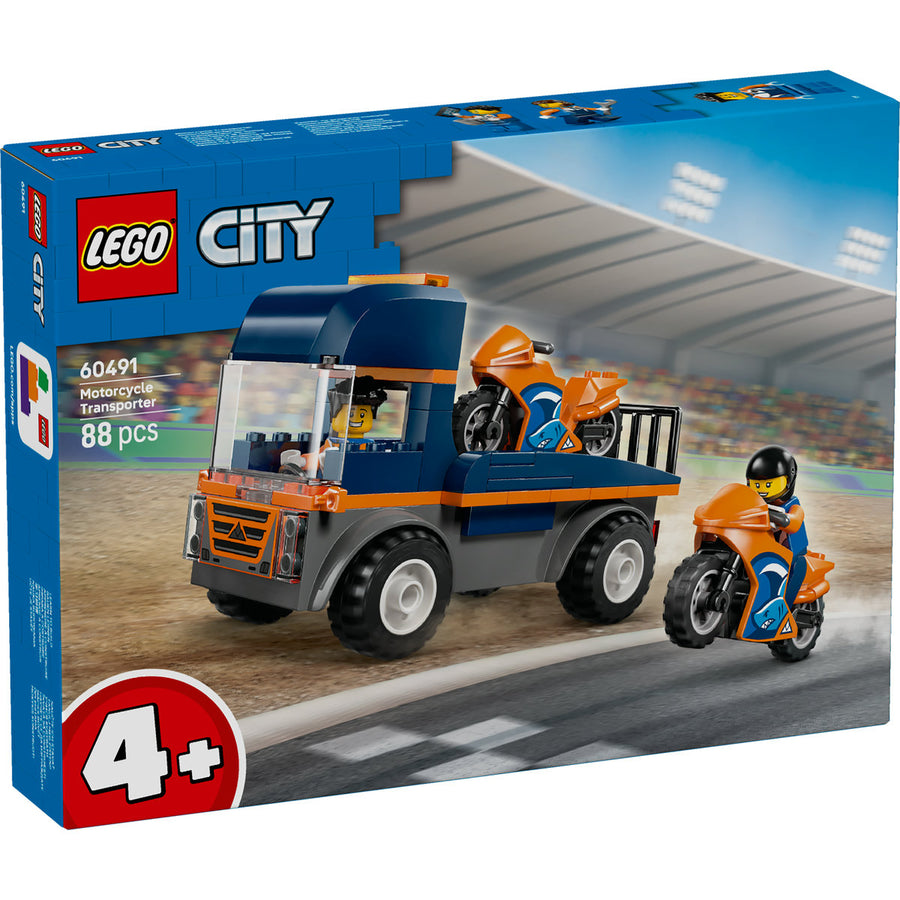 LEGO City 60491 — Transportor de motociclete – imagine 2