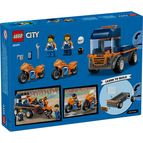 LEGO City 60491 — Transportor de motociclete – imagine 3